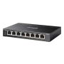 TP-Link Omada ES208GP netwerk-switch Managed L2 Gigabit Ethernet (10/100/1000) Power over Ethernet (PoE) DIN rail Zwart (ES208GP(UN)) thumbnail