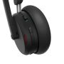 Lenovo 6550 Headset Draadloos Hoofdband Kantoor/callcenter USB Type-C Bluetooth Zwart thumbnail