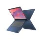 Lenovo IdeaPad Slim 3 Chrome 14M868 MediaTek Kompanio 520 Chromebook 35,6 cm (14") Full HD 8 GB LPDDR4x-SDRAM 128 GB eMMC Wi-Fi 6 (802.11ax) ChromeOS Engels Blauw (82XJ003GMH) thumbnail