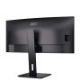 AOC CU34P3CV computer monitor 86,4 cm (34") 3440 x 1440 Pixels UltraWide Quad HD LED Zwart (CU34E4CW) thumbnail