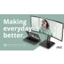 AOC CU34P3CV computer monitor 86,4 cm (34") 3440 x 1440 Pixels UltraWide Quad HD LED Zwart (CU34E4CW) thumbnail
