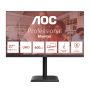 AOC E4 U27E4CV computer monitor 68,6 cm (27") 3840 x 2160 Pixels 4K Ultra HD LED Zwart (U27E4CV) thumbnail