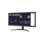 LG 26WQ500-B computer monitor 65,3 cm (25.7") 2560 x 1080 Pixels 4K Ultra HD LCD Zwart (26WQ500-B) thumbnail