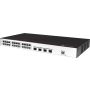 Huawei CloudEngine S5735-L24P4S-A-V2 Managed L3 Gigabit Ethernet (10/100/1000) Power over Ethernet (PoE) 1U Zwart, Zilver (S5735-L24P4S-A-V2) thumbnail