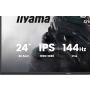 iiyama GB2441HSU-B1 computer monitor 60,5 cm (23.8") 1920 x 1080 Pixels Zwart (GB2441HSU-B1) thumbnail