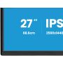 iiyama ProLite X2792QSU-B1 computer monitor 68,6 cm (27") 2560 x 1440 Pixels Quad HD Zwart (X2792QSU-B1) thumbnail