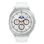 Samsung Galaxy Watch 8 Classic 3,3 cm (1.3") AMOLED 46 mm Digitaal 438 x 438 Pixels Touchscreen 4G Zilver Wifi GPS (SM-L505FZWAEUE) thumbnail