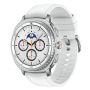Samsung Galaxy Watch 8 Classic 3,3 cm (1.3") AMOLED 46 mm Digitaal 438 x 438 Pixels Touchscreen 4G Zilver Wifi GPS (SM-L505FZWAEUE) thumbnail