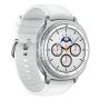 Samsung Galaxy Watch 8 Classic 3,3 cm (1.3") AMOLED 46 mm Digitaal 438 x 438 Pixels Touchscreen 4G Zilver Wifi GPS (SM-L505FZWAEUE) thumbnail