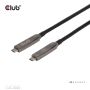 CLUB3D CAC-2580 Full-Feature USB-C® Cable 15m / 49.21ft 8K60Hz 10Gbps 60W (CAC-2580) thumbnail