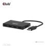 CLUB3D CSV-7400 DisplayPort™ Quad Monitor Hub MST 4x 4K30Hz (CSV-7400) thumbnail