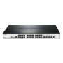 D-Link DGS-1510-28XMP netwerk-switch Managed L2/L3 Gigabit Ethernet (10/100/1000) Power over Ethernet (PoE) Zwart, Grijs (DGS-1510-28XMP) thumbnail