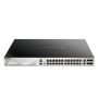 D-Link DGS-3130-30PS Managed L3 Gigabit Ethernet (10/100/1000) Power over Ethernet (PoE) Zwart, Grijs (DGS-3130-30PS/SI) thumbnail