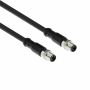 ACT Industrial 1,50 meter Sensor kabel M8A 4-polig male naar M8A 4-polig male, Ultraflex Xtreme TPE kabel, afgeschermd (SC3104) thumbnail