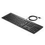 HP USB Business Slim Keyboard toetsenbord Kantoor Zwart (N3R87AA#ABB) thumbnail