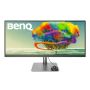 BenQ PD3420Q computer monitor 86,4 cm (34") 3440 x 1440 Pixels Quad HD LED Grijs (9H.LJHLB.QBE / 9H.LJHLB.QPE) thumbnail