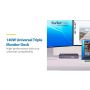 StarTech.com Triple-Monitor USB-C Docking Station, 140W Charging Dock voor MacBook Pro en Windows, 4K 60Hz HDMI of DisplayPort, TAA (DK30C2DPEPRUE) thumbnail