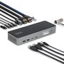 StarTech.com Triple-Monitor USB-C Docking Station, 140W Charging Dock voor MacBook Pro en Windows, 4K 60Hz HDMI of DisplayPort, TAA (DK30C2DPEPRUE) thumbnail