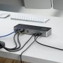 StarTech.com Triple-Monitor USB-C Docking Station, 140W Charging Dock voor MacBook Pro en Windows, 4K 60Hz HDMI of DisplayPort, TAA (DK30C2DPEPRUE) thumbnail