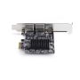 StarTech.com 2-Port 5G Gigabit PCIe Ethernet Adapter Kaart, 5G/2.5G/1G/100M/10M PCI Express Netwerkkaart, Realtek RTL8126, Windows en Linux, TAA Compliant (PR25GR-NETWORK-CARD) thumbnail