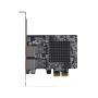 StarTech.com 2-Port 5G Gigabit PCIe Ethernet Adapter Kaart, 5G/2.5G/1G/100M/10M PCI Express Netwerkkaart, Realtek RTL8126, Windows en Linux, TAA Compliant (PR25GR-NETWORK-CARD) thumbnail