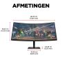 OMEN by HP 34 inch WQHD 165 Hz Curved gaming monitor - OMEN 34c (780K8E9) thumbnail