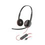HP Poly Poly Blackwire C3220 USB-C-headset + draagtas (bulk) (80S07A6) thumbnail