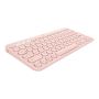 Logitech K380 Draadloos Bluetooth Toetsenbord roze (920-009583) thumbnail