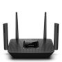 Linksys MR9000-UK draadloze router Gigabit Ethernet Tri-band (2.4 GHz / 5 GHz / 5 GHz) Zwart (MR9000-UK) thumbnail