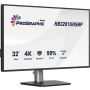 iiyama ProGraphic HB3201UHSNP-B1 computer monitor 80 cm (31.5") 3840 x 2160 Pixels Zwart (HB3201UHSNP-B1) thumbnail