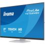 iiyama ProLite T2752MSC-W1AG computer monitor 68,6 cm (27") 1920 x 1080 Pixels Full HD LCD Touchscreen Wit (T2752MSC-W1AG) thumbnail