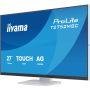 iiyama ProLite T2752MSC-W1AG computer monitor 68,6 cm (27") 1920 x 1080 Pixels Full HD LCD Touchscreen Wit (T2752MSC-W1AG) thumbnail