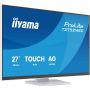iiyama ProLite T2752MSC-W1AG computer monitor 68,6 cm (27") 1920 x 1080 Pixels Full HD LCD Touchscreen Wit (T2752MSC-W1AG) thumbnail