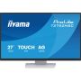 iiyama ProLite T2752MSC-W1AG computer monitor 68,6 cm (27") 1920 x 1080 Pixels Full HD LCD Touchscreen Wit (T2752MSC-W1AG) thumbnail