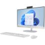 HP 24-cr1055nd Intel Core Ultra 5 125U 60,5 cm (23.8") 1920 x 1080 Pixels Alles-in-één-pc 16 GB DDR5-SDRAM 512 GB SSD Windows 11 Home Wi-Fi 6 (802.11ax) AI PC Wit (AM3L2EA#ABH) thumbnail