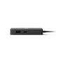 Microsoft USB-C Travel Hub Black USB grafische adapter Zwart (SWV-00002) thumbnail