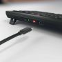 CHERRY Stream keyboard ultimate toetsenbord Thuis/Werk USB + RF Wireless + Bluetooth QWERTY Engels Zwart (JK-8570US-2) thumbnail