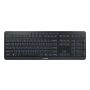 CHERRY Stream keyboard ultimate toetsenbord Thuis/Werk USB + RF Wireless + Bluetooth QWERTY Engels Zwart (JK-8570US-2) thumbnail