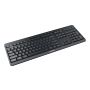 CHERRY Stream keyboard ultimate toetsenbord Thuis/Werk USB + RF Wireless + Bluetooth QWERTY Engels Zwart (JK-8570US-2) thumbnail