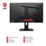 MSI MAG 274QRFDE QD E2 computer monitor 68,6 cm (27") 2560 x 1440 Pixels Wide Quad HD LCD Zwart (9S6-3CC29H-223) thumbnail