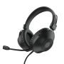 Trust HS-250 Over-Ear USB Headset - BUSINESS MODEL (24185) thumbnail