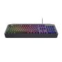Trust GXT 836 EVOCX toetsenbord Gamen USB Duits Zwart (24724) thumbnail