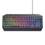 Trust GXT 836 EVOCX toetsenbord Gamen USB Duits Zwart (24724) thumbnail