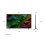LG QNED evo AI 75QNED85A6C 190,5 cm (75") 4K Ultra HD Smart TV Wifi Zwart (75QNED85A6C.AEU) thumbnail