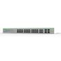 Allied Telesis iGS950/28PS Managed L2 Gigabit Ethernet (10/100/1000) Power over Ethernet (PoE) Bureaublad-/wandmontage Zilver (990-008278-950) thumbnail