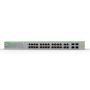 Allied Telesis iGS950/28PS Managed L2 Gigabit Ethernet (10/100/1000) Power over Ethernet (PoE) Bureaublad-/wandmontage Zilver (990-008278-950) thumbnail