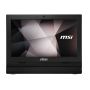 MSI Pro 16T 10M-228XDE Intel® Celeron® 5205U 39,6 cm (15.6") 1366 x 768 Pixels Touchscreen Alles-in-één-pc 4 GB DDR4-SDRAM 250 GB SSD Wi-Fi 5 (802.11ac) Zwart (00A61811-228) thumbnail