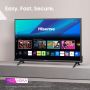 Hisense 40E4QT 101,6 cm (40") Full HD Smart TV Wifi Zwart (40E4QT) thumbnail