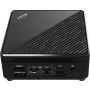 MSI Cubi N ADL-007DE Intel® N N100 4 GB DDR4-SDRAM 128 GB SSD Windows 11 Pro Mini PC Zwart (00B0A911-007) thumbnail