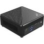 MSI Cubi N ADL-007DE Intel® N N100 4 GB DDR4-SDRAM 128 GB SSD Windows 11 Pro Mini PC Zwart (00B0A911-007) thumbnail